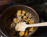 かぼちゃの米粉ニョッキ豆乳きのこソース作り方8写真