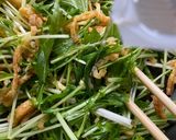 カリカリ油あげと水菜の甘辛和え作り方5写真