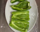 ピーマンのマヨ卵詰めチーズ焼き！作り方2写真