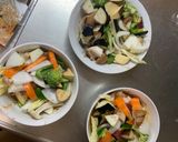 簡単コク旨ツナ根菜白菜トッポギ味野菜炒め作り方13写真