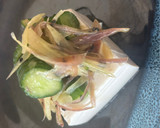 きゅうりと茗荷の合えもの(豆腐にのせて)作り方5写真