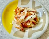 ナスと彩り野菜のクリチ梅ダシダハニー和え作り方3写真