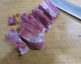 ＊豚バラと里芋の味噌煮＊作り方1写真