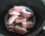 ＊豚バラと里芋の味噌煮＊作り方2写真
