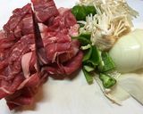 ご飯にビールに☆牛肉とキノコの甘辛炒め作り方2写真