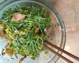 【作り置き】豆苗とコーンのツナサラダ作り方3写真
