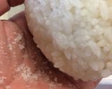 鶏味噌おにぎり作り方7写真