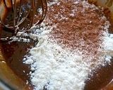 板チョコでレーズンと胡桃の濃厚ブラウニー作り方4写真