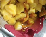 じゃがいもとかぼちゃと豆のスープ作り方2写真