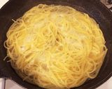 ワンパン簡単！ベーコン塩昆布の和風パスタ作り方3写真