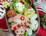 キャラ弁に☆枝豆で☆クリスマスリース☆作り方4写真