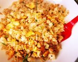 食べるラー油でつくるチャーハン作り方7写真
