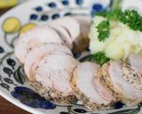 塩麹で作る鶏ハム＊ハニーペッパー風味＊作り方5写真