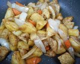 めっけもん♪じゃが芋の豆板醤炒め作り方4写真