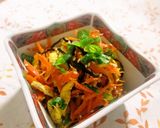 お弁当に♡人参とお揚げの塩昆布炒め作り方5写真