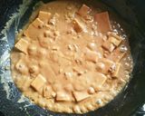 オイスターと牛肉の豆乳麻婆豆腐作り方4写真