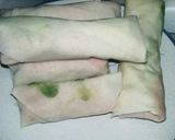 ハムチーズエビアボカドの春巻き作り方3写真