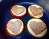 可愛い❤️簡単りんごホットケーキ作り方6写真
