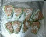 鍋用鶏つみれで簡単♪ピーマンの肉詰め作り方4写真