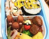 キャラ弁 ポケモン ウツドン作り方6写真