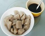 ご飯がススム☆ガリバタ豚こま＆コンニャク作り方1写真
