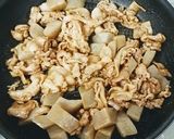 ご飯がススム☆ガリバタ豚こま＆コンニャク作り方4写真