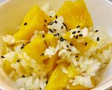 栗より甘~い♪安納芋ご飯作り方5写真