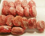 牛薄切り肉でロール牛かつ作り方4写真