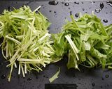 糖質制限！美肌コラーゲン鍋(水菜)作り方1写真