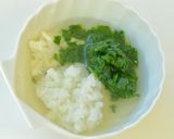 【離乳中期】真鯛とちぢみほうれん草の雑炊作り方4写真