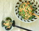 ちぢみほうれん草の白和え作り方9写真