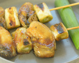 牡蠣とネギの甘辛串焼き作り方7写真