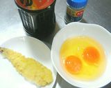 天ぷらリメイク☆絶品明石焼き風オムレツ♡作り方1写真