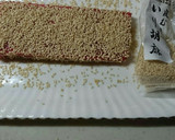 マグロのゴマ焼き～長ネギと青じそと一緒に作り方2写真