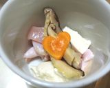 鶏皮茶碗蒸し作り方2写真