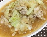 風邪に！キャベツと豚肉のさっぱりみぞれ煮作り方4写真