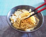 ほうれん草の豚しゃぶ鍋作り方5写真