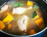 おでんの残り汁で~南瓜の煮物作り方7写真