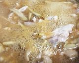 鶏もも肉とごぼうでピリ辛あったか☆鶏鍋☆作り方5写真