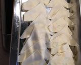 ワンタンの皮でパリパリ卵サンド揚げ作り方3写真