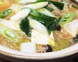 鶏もも肉とごぼうでピリ辛あったか☆鶏鍋☆作り方7写真