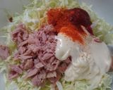 簡単♪キャベツとツナのスパイシーサラダ作り方2写真