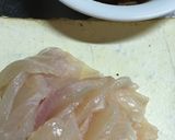 肝醤油で食べる冬のカワハギの刺身作り方4写真