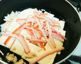 時短！豆腐とカニカマの中華あんかけ作り方1写真