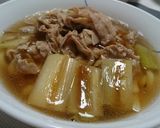 簡単♪つゆまで飲み干したくなる肉うどん作り方8写真