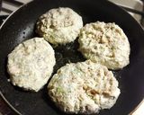 簡単！餃子の餡で作る豆腐ハンバーグ作り方2写真