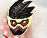 仮面ライダーエグゼイド　ゲンム　黒キャラ作り方7写真