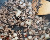ひじきと長いものスタミナそぼろ丼作り方3写真