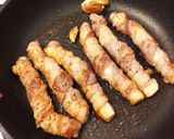 ブタもち♡お餅の肉巻きコストコ豚バラで作り方3写真