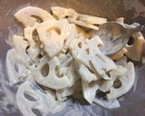 レンコンのごまマヨサラダ作り方4写真